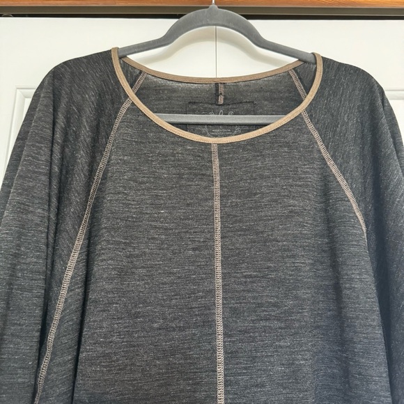 PRANA Amanda Wool Blend Top Dolman Long Sleeve - Picture 3 of 6